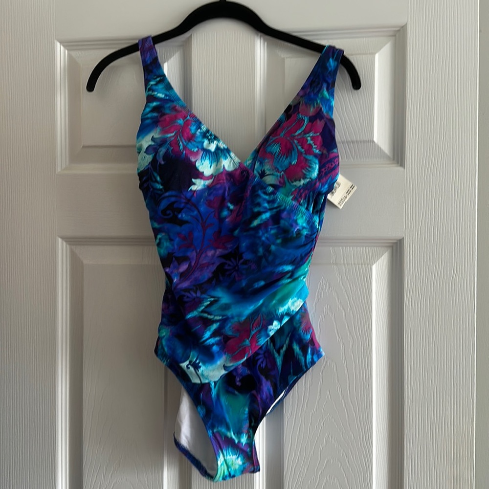 Floral One Piece Bathing Suit